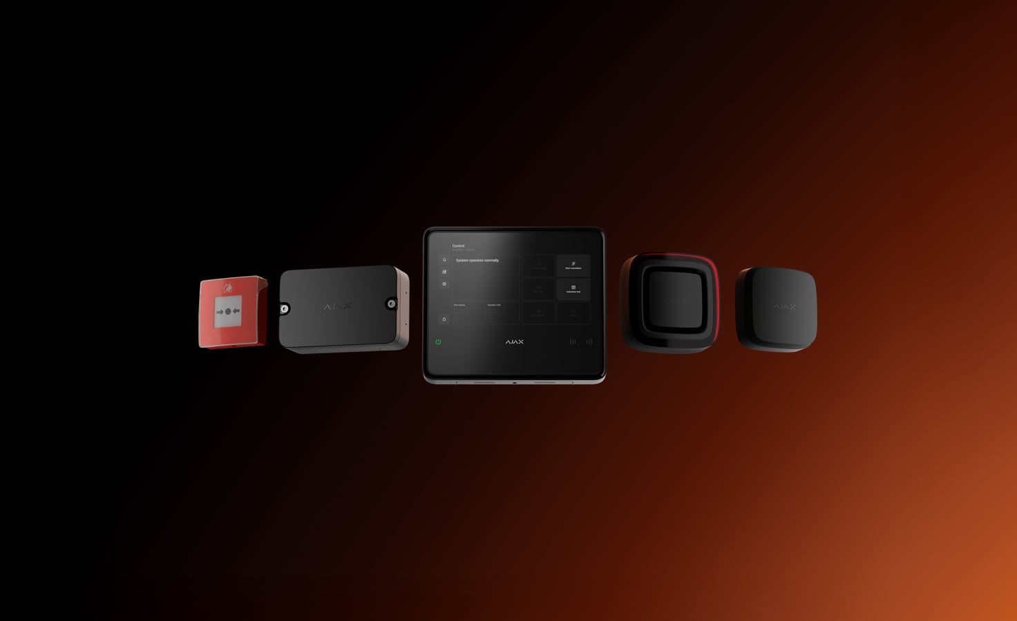 Ajax EN54 fire alarm equipment range